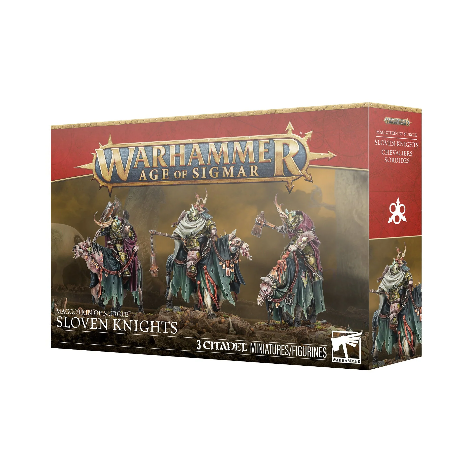 Age of Sigmar: Maggotkin of Nurgle Sloven Knights