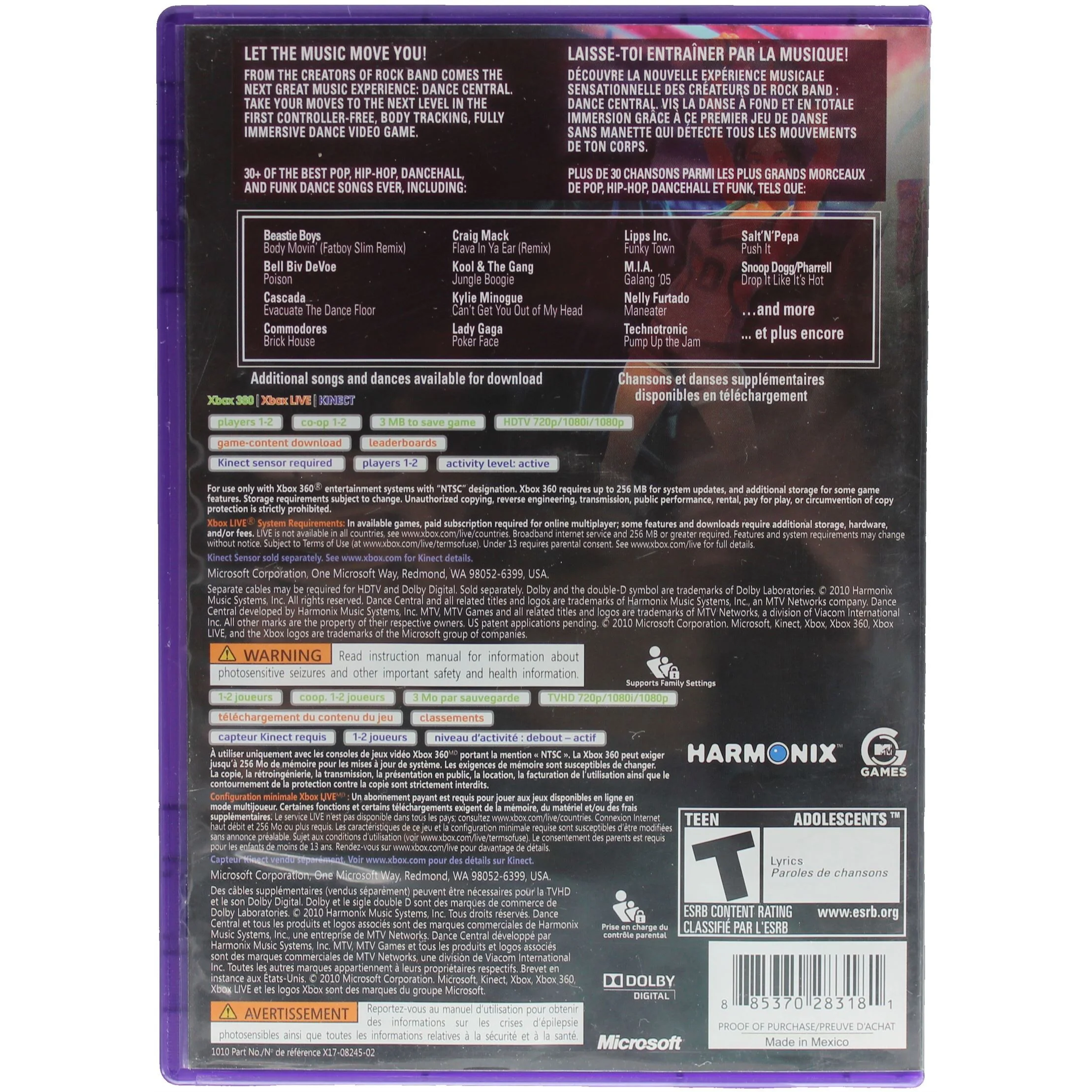 Dance Central (Xbox360 - Kinect) - Image 6