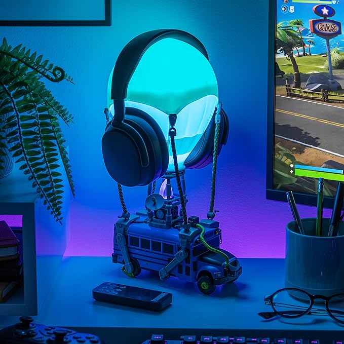 Fortnite Battle Bus Diorama Light & Headphone Holder - Image 2