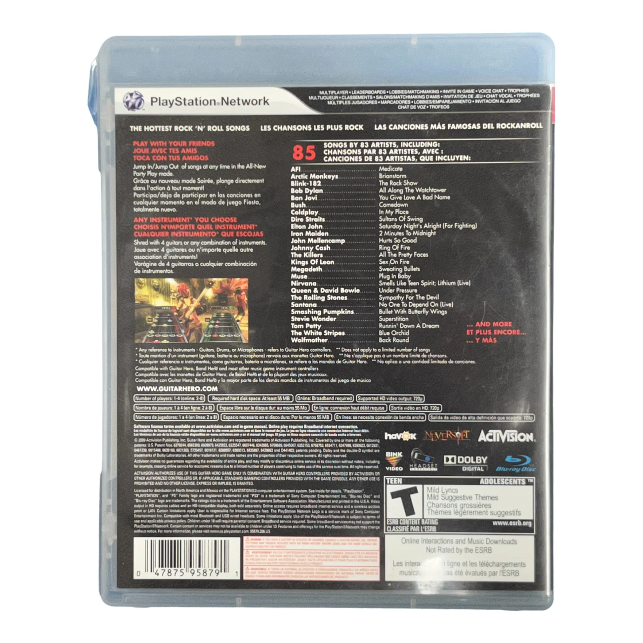 Guitar Hero 5 (PS3) - Image 2