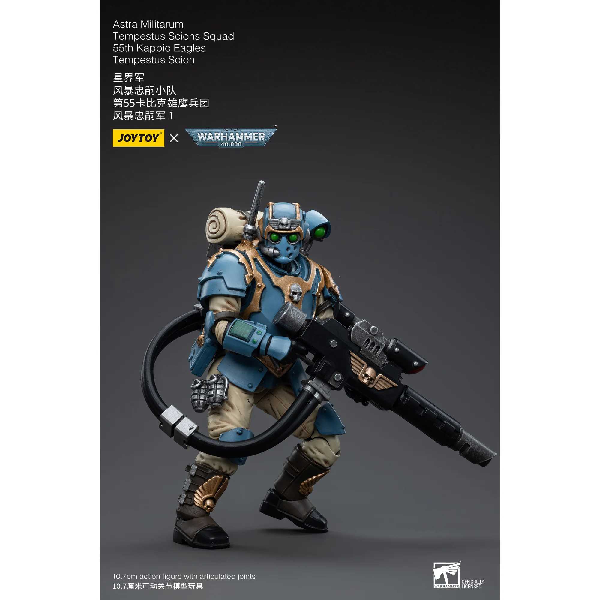 JOYTOY - Astra Militarum Tempestus Scions Squad 55th Kappic Eagles Tempestus Scion 1 - Image 2