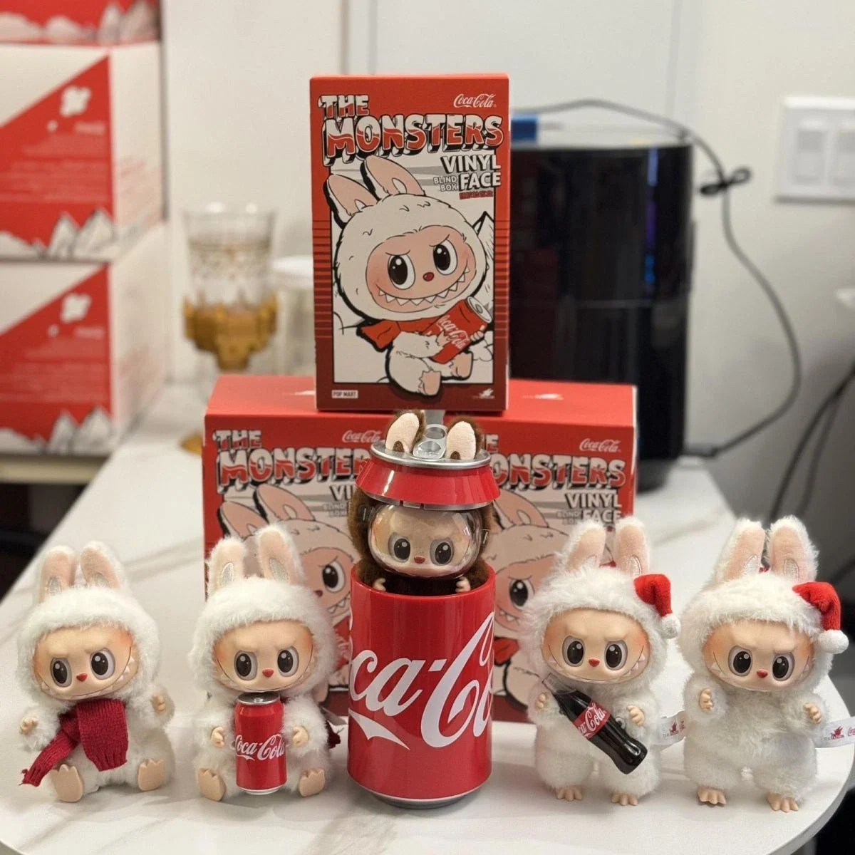 Labubu The Monster Labubu Coca-Cola Series Vinyl Plush Doll Blind Box - Image 3