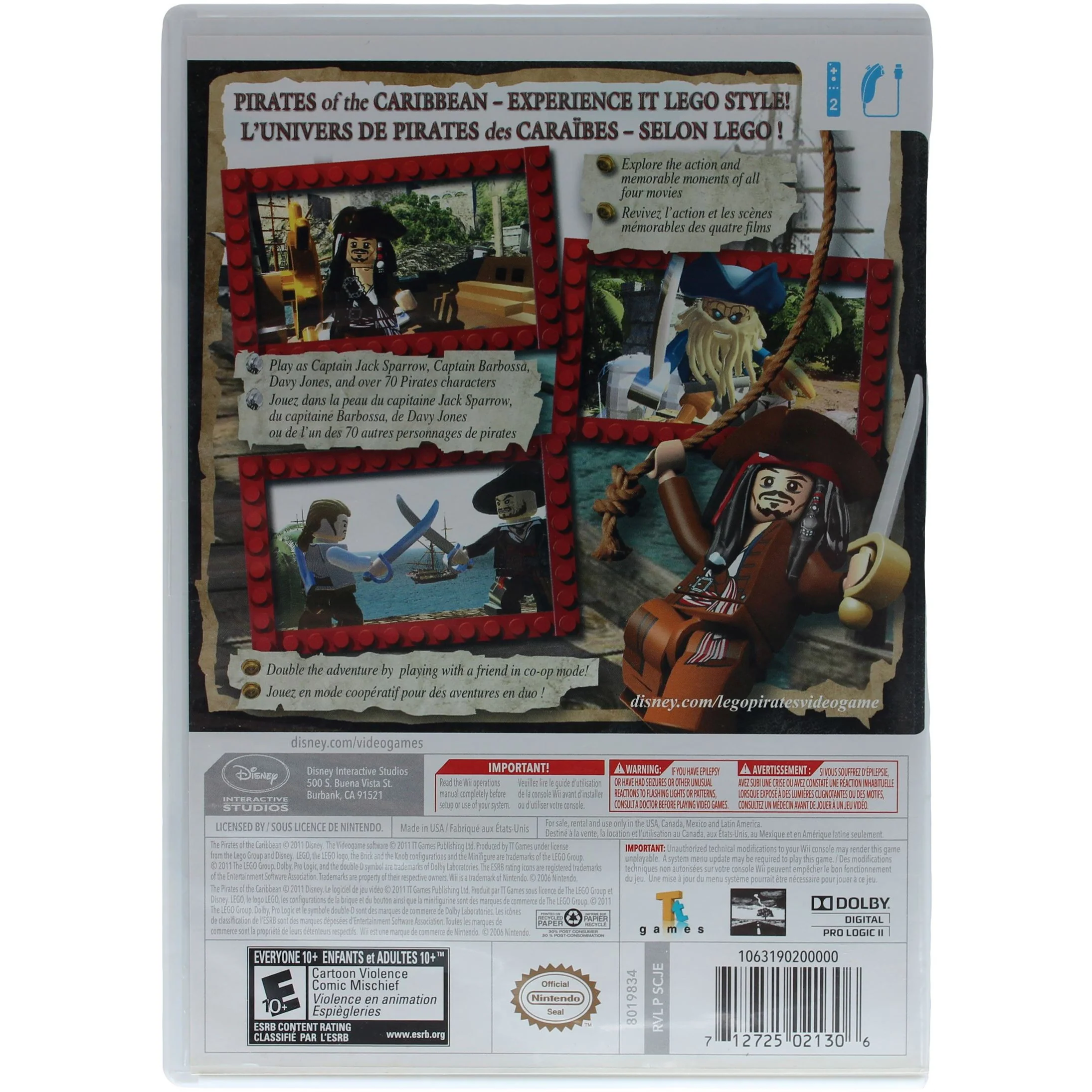 LEGO: Pirates Of The Caribbean: The Video Game (Wii) - Image 5