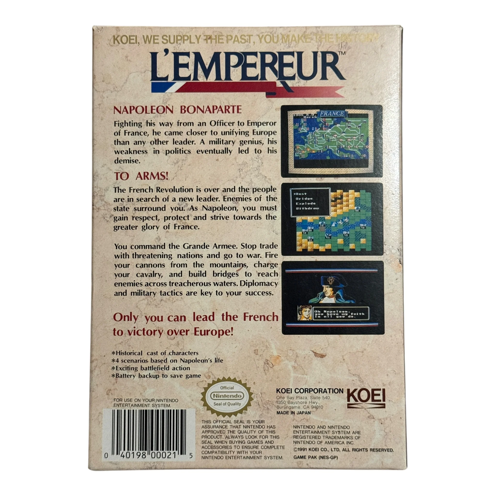 L'Empereur (NES) - Image 2
