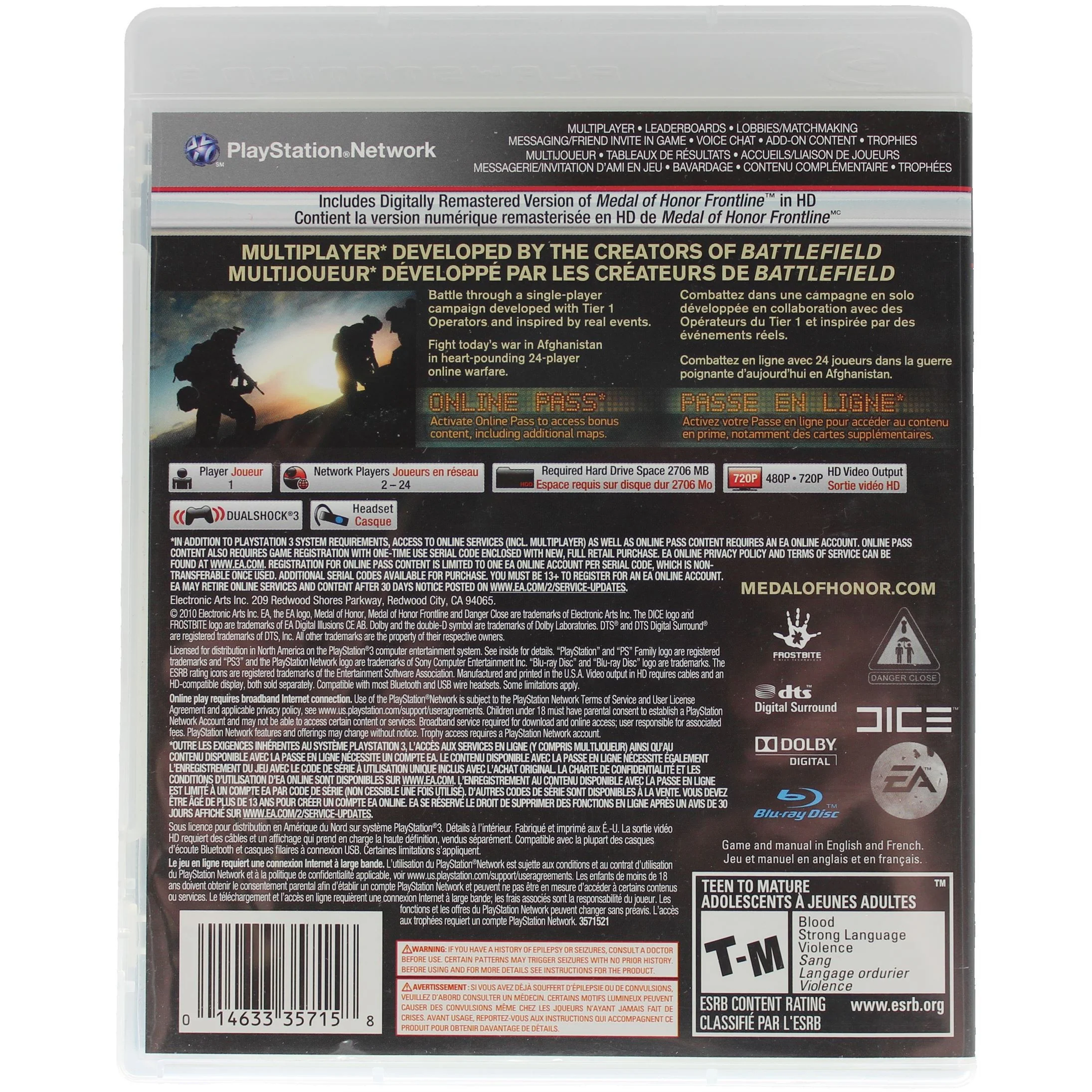 Medal Of Honor (PS3) - Image 3