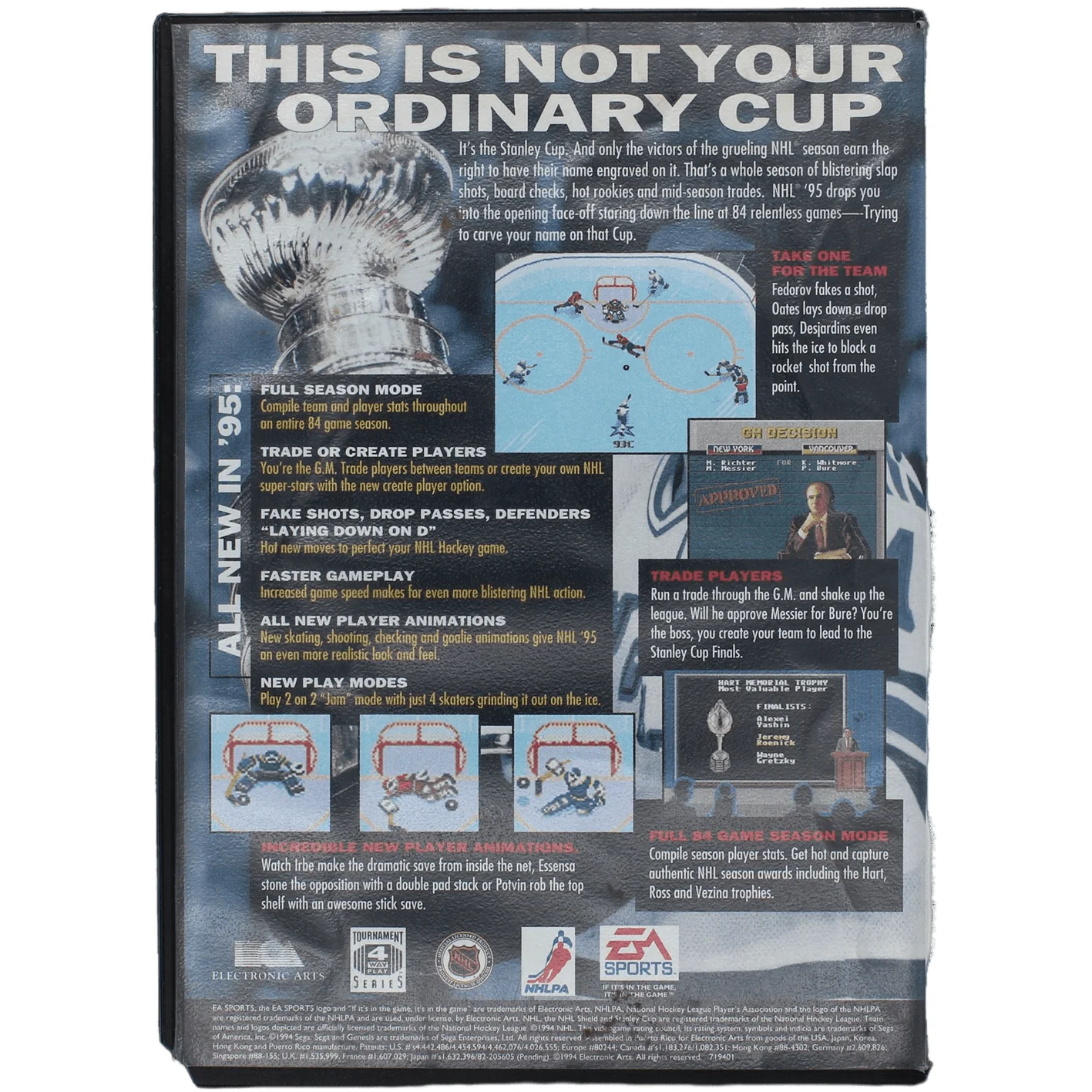 NHL 95 (Genesis) - Image 4