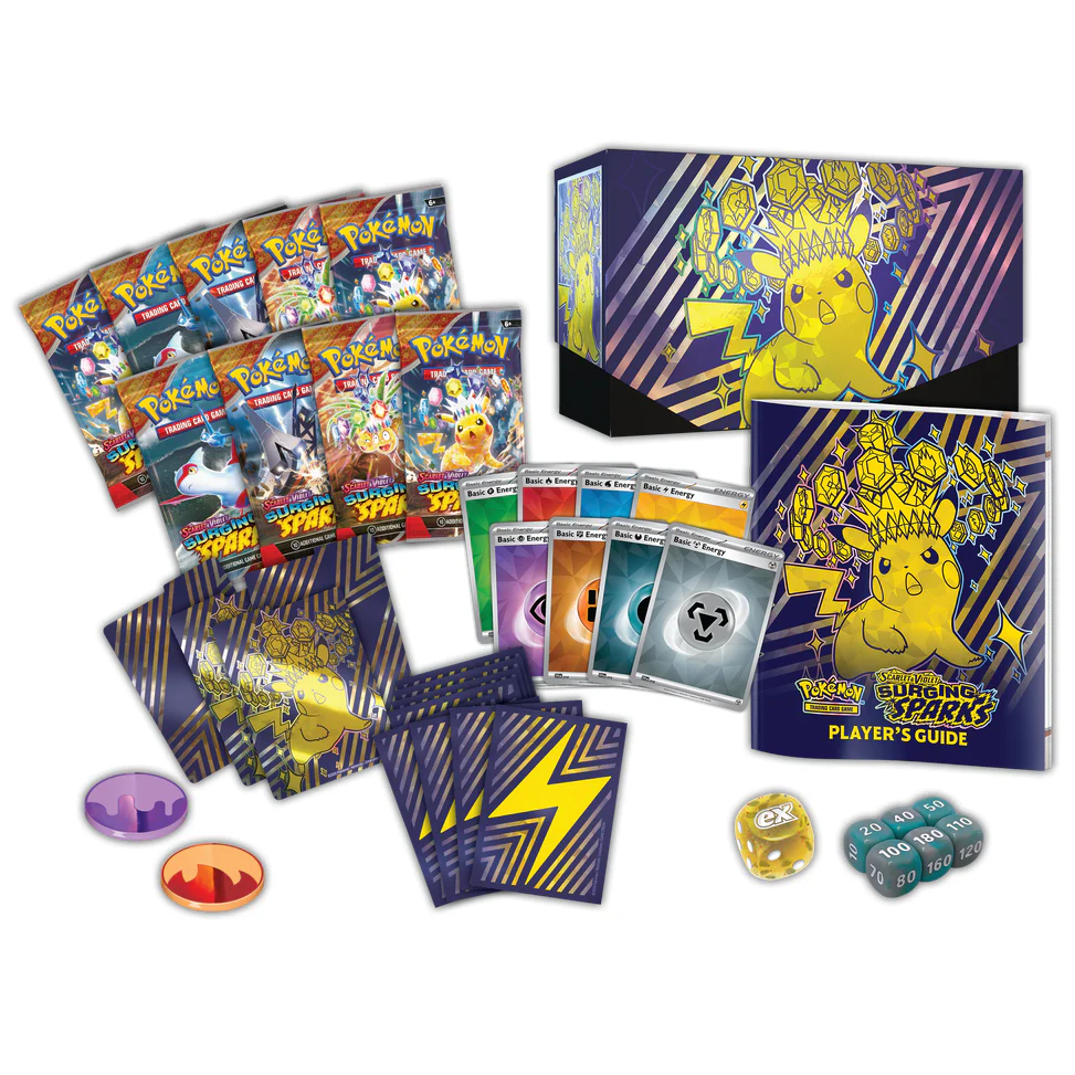 Pokemon TCG: Scarlet & Violet Surging Sparks Elite Trainer Box - Image 2
