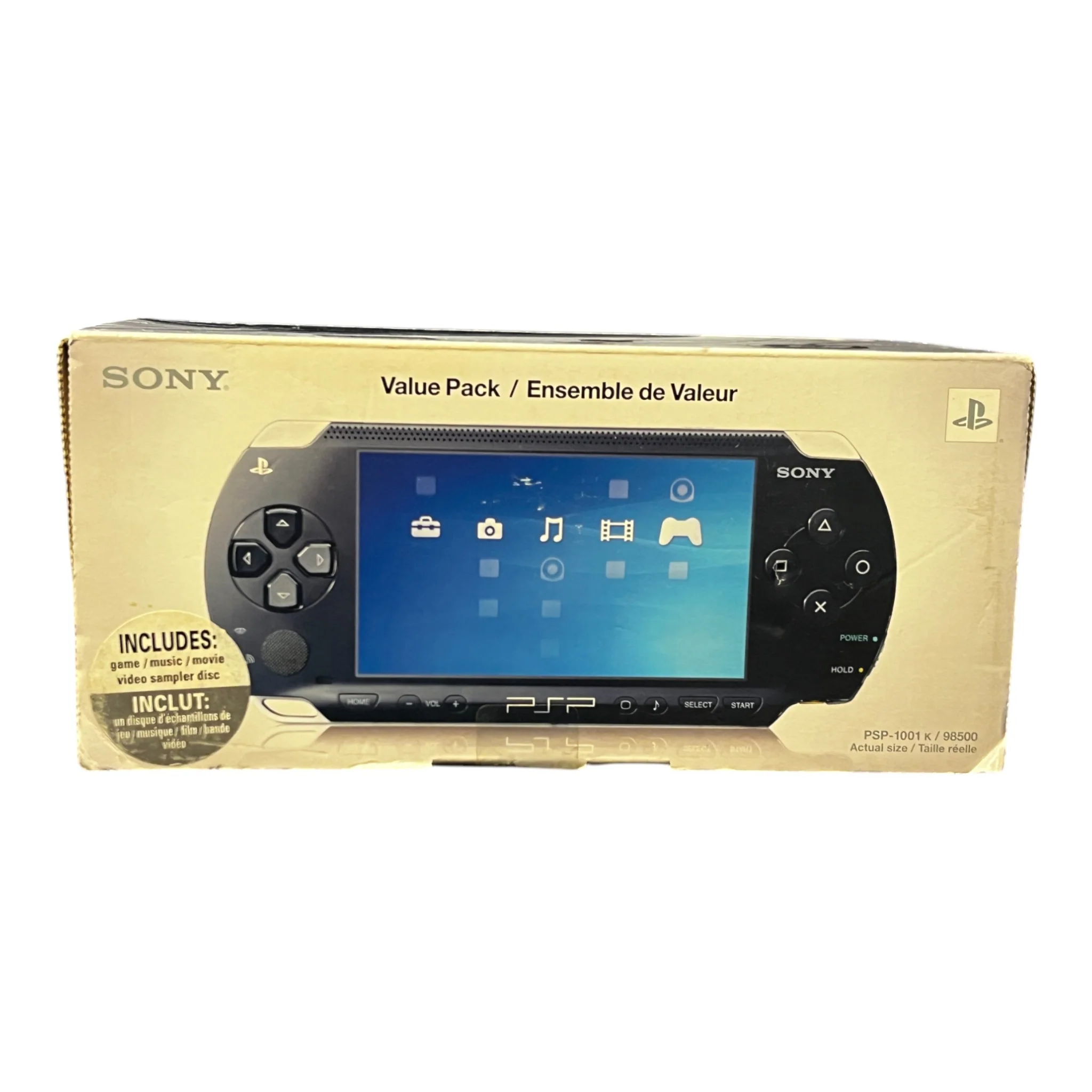 PSP Console (Black) in Box - Image 3