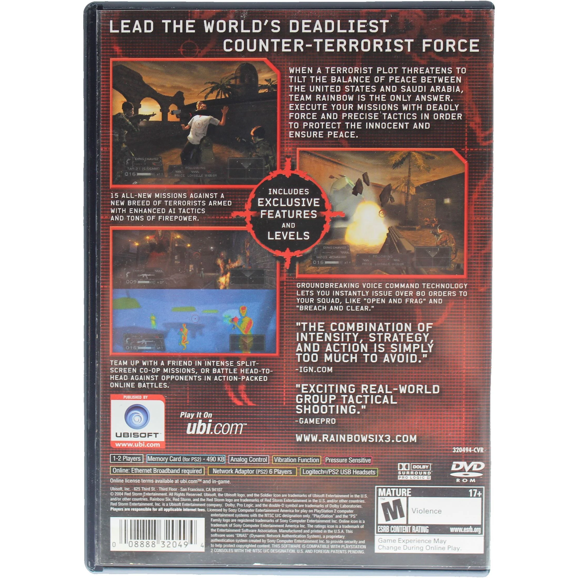 Rainbow Six 3: Squad-Based Counter Terror (PS2) - Image 2