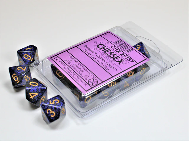 Chessex Speckled 10D10 (Various Colours) - Image 3