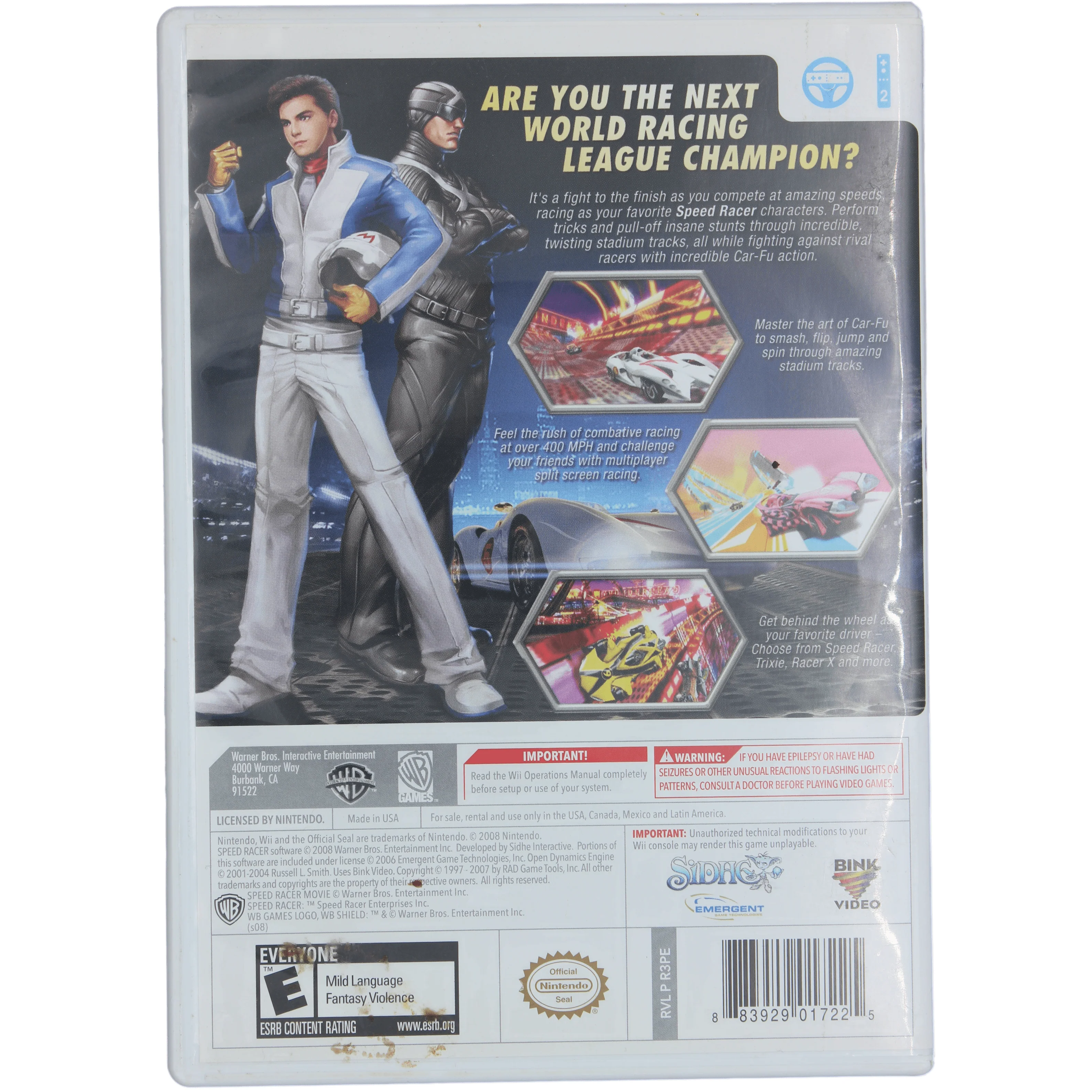 Speed Racer: The Video Game (Wii) - Image 7