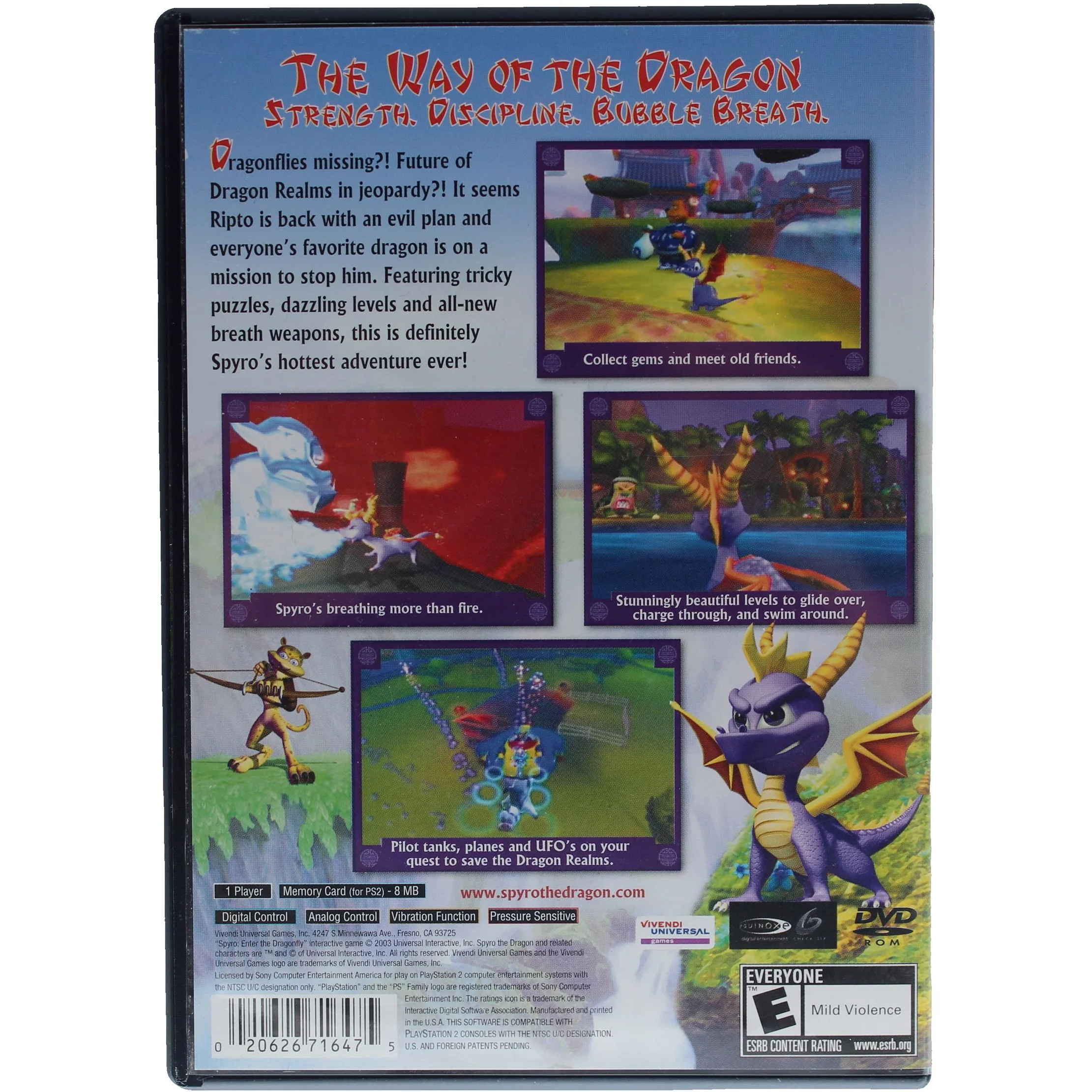 Spyro: Enter The Dragonfly (PS2) - Image 3
