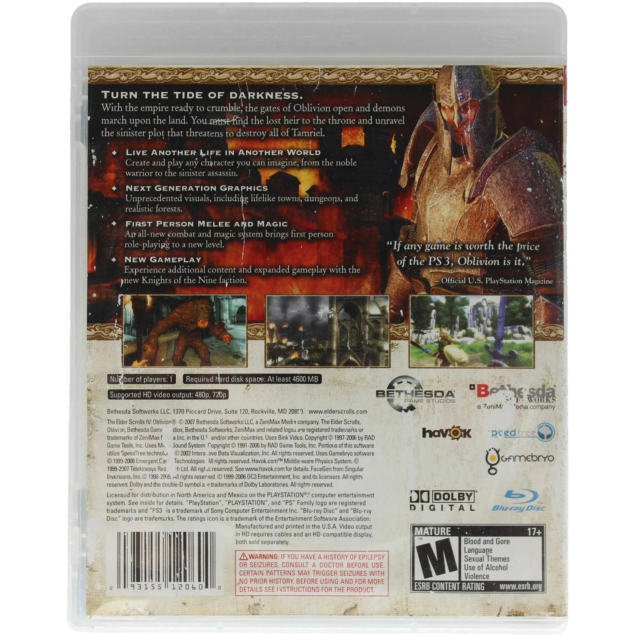 The Elder Scrolls IV: Oblivion (PS3) - Image 3