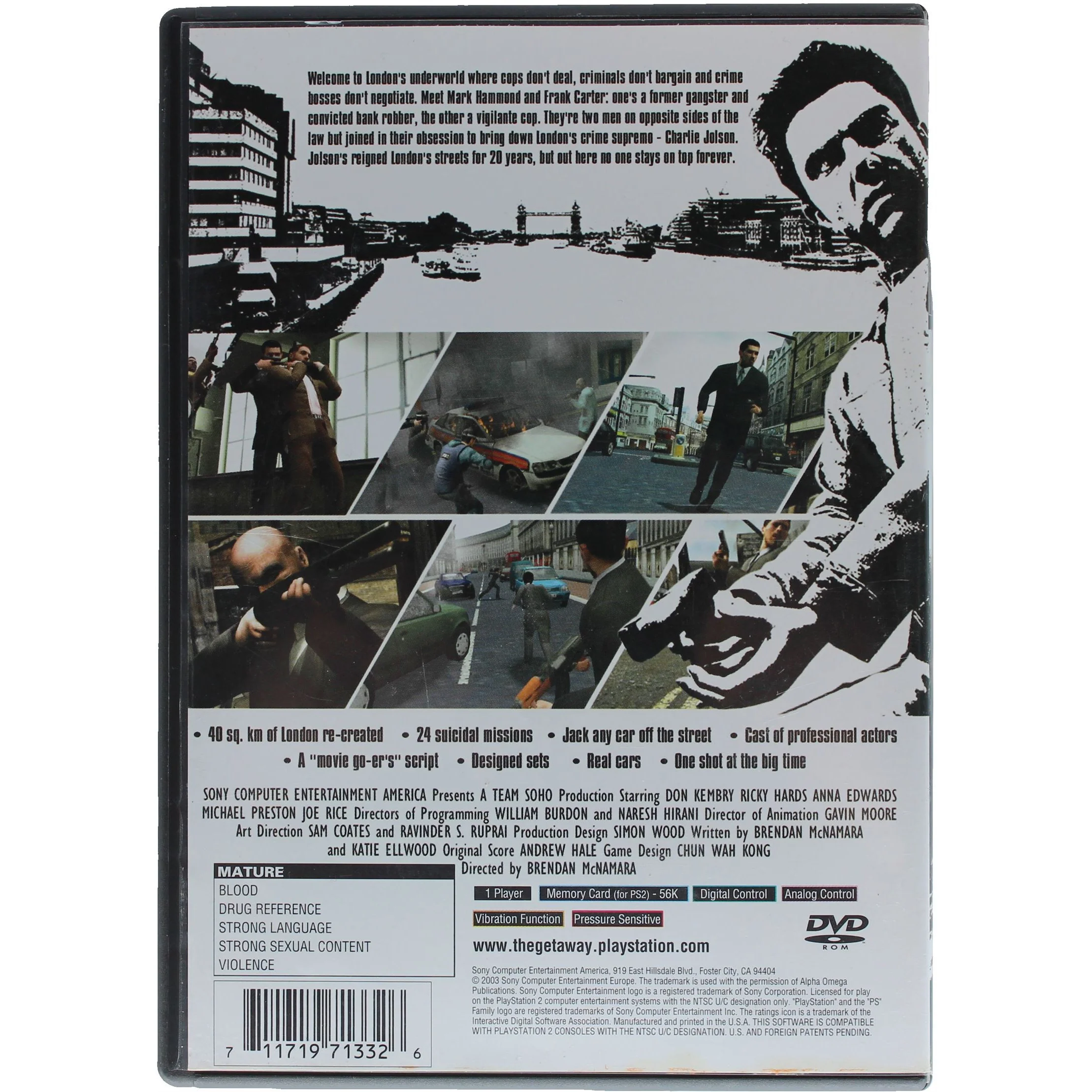 The Getaway (PS2) - Image 2