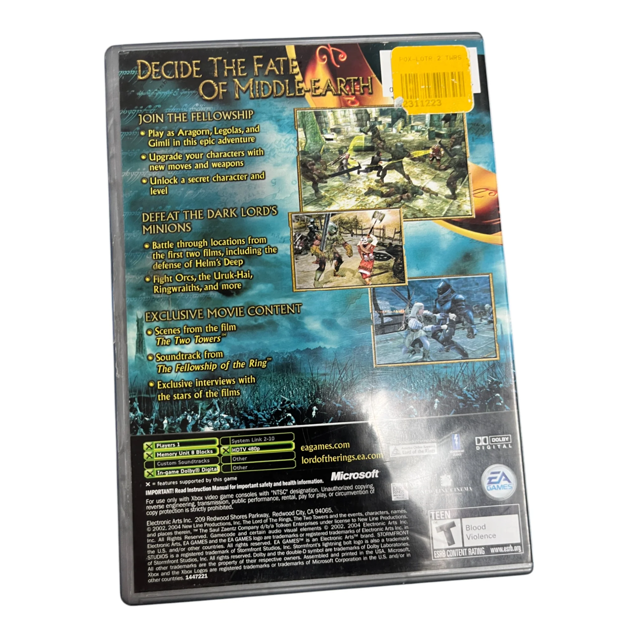 The Lord of The Rings: The Two Towers (Xbox) - Image 5