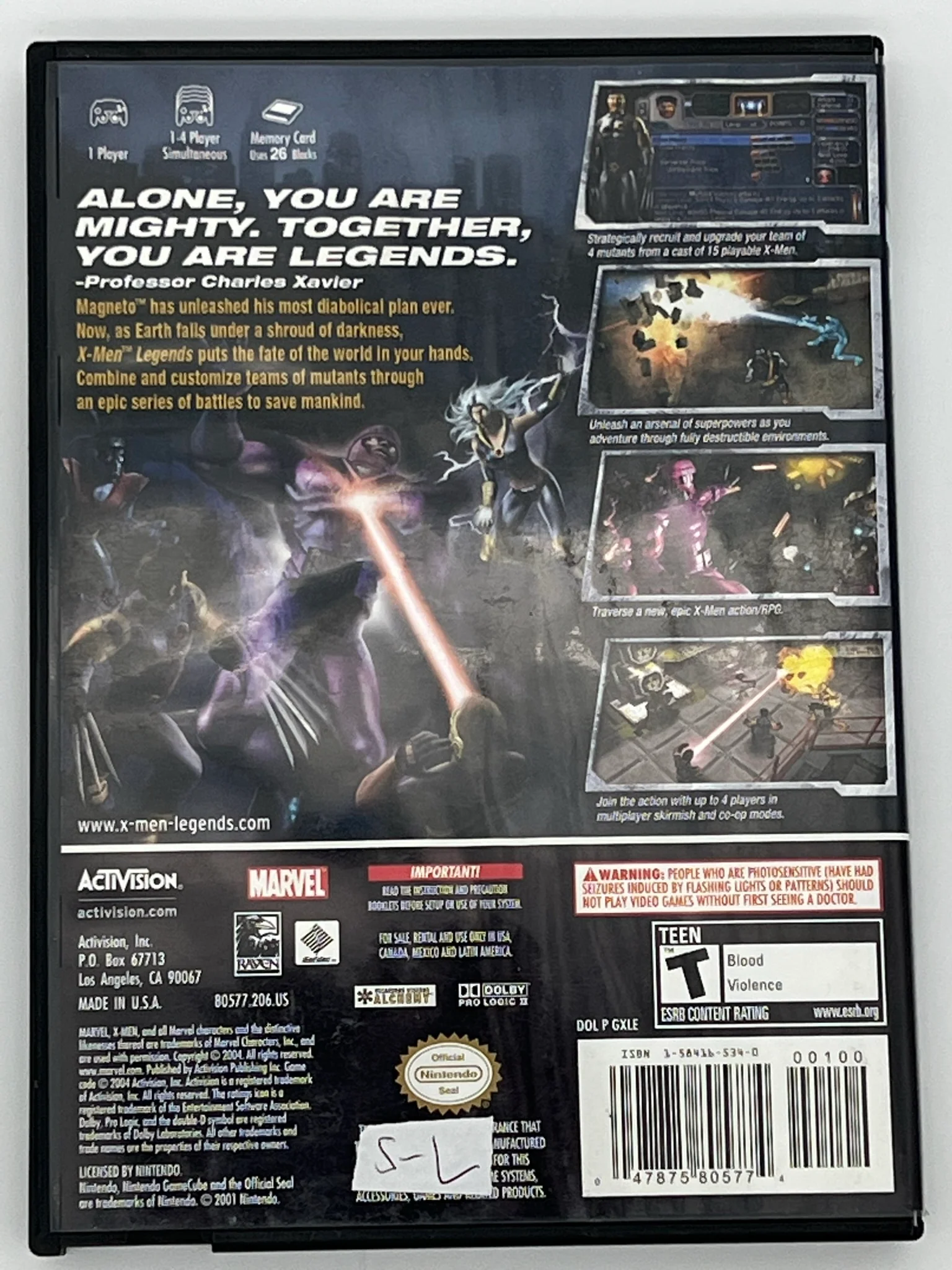 X-Men Legends (GC) - Image 3